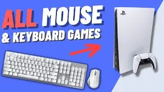 Все игры для Playstation 5, поддерживающие мышь и клавиатуру (2022)