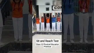 sit and Reach test /.Class 12th Physical Education Practical