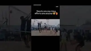 result are one thing #volleyball #volley #trending #spike