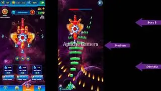 Boss 5 Odonata GALAXY ATTACK: ALIEN SHOOTER | Easy I Medum I Hard