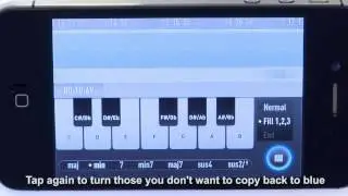 3: How to copy and paste sections of your music in SessionBand