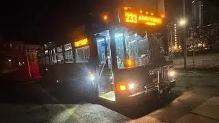 On board Gillig bus 4173 full ride on route 233