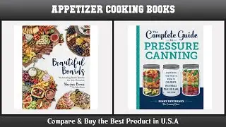 Top 10 Appetizer Cooking Books to buy in USA 2021 | Price & Review