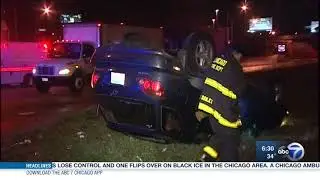 Black ice causes multiple crashes