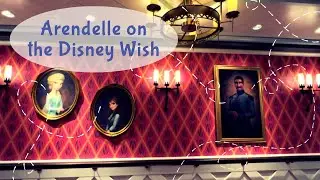 Arendelle Restaurant Disney Wish 2022 Disney Cruise Line Frozen Anna Elsa | No Olaf Missing Without