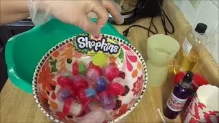 Making Shopkins Bubble Bath Bomb Cupcakes With Recipe! | Black Cherry Scented | Shells Spa Products