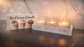 DIY Ice Cream Candle | J&T