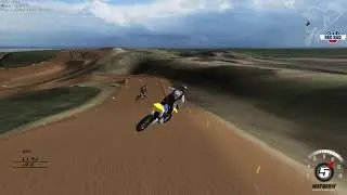 250 two stroke vs 450 four stroke in mx simulator at red bud