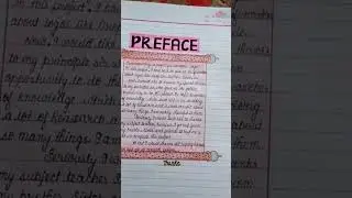 how to write project work in style | school project