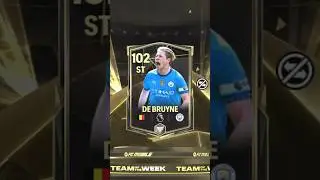 ⭐️TOTW De Bruyne Pack Opening In Fc Mobile 25🥺🥺 #fc25mobile #fc25 #debruyne #manchestercity