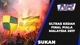 Ultras Kedah in action Malaysian Cup Final 2017