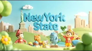 USA States Song for Kids 🌎 | Learn All 50 States Alphabetically! | Fun Learning Music for Toddlers 🎶