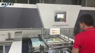 Automatic Waste Stripping machine/Blanking machine/Punching machine/自動清廢機/자동탈지기/WETRY M1050