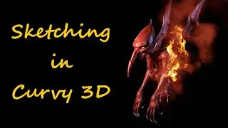 Mephit - Sketching in Curvy 3D Tutorial