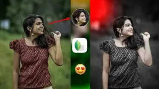 Snapseed Face Smooth + Background Colour Change Photo Editing | Snapseed Black Effect Photo Editing
