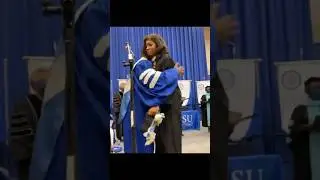 Elizabeth City State University graduation (2021) 💙🤍