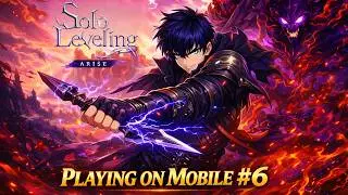 PLAYING SOLO LEVELING ON MOBILE #6 LIVE WITH MARK #sololevelingarise