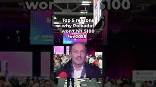 Top 5 reasons why Polkadot won't hit $100 in 2025 #polkadot #dot #memes