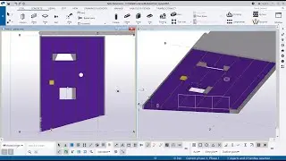 Add openings using Floor layout direct modification
