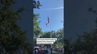 Did you know that every day at 4:30 PM there is a Flag Retreat Ceremony at Disneyland?
