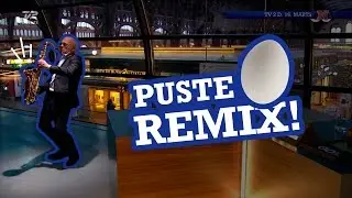 Jes Dorph puster &aelig;g og spiller saxofon REMIX