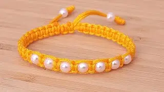 PULSERAS DE HILO FACIL DE HACER /BRACELET