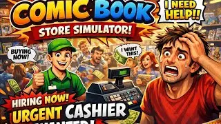 Comic Book Store Simulator Day 6| full gameplay in punjabi hindi