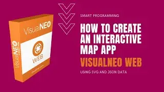 How to create an interactive map web app using SVG and JSON data.
