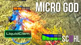 Incredible Terran Micro - Starcraft 2: Clem vs. Stats