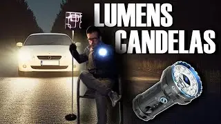 La v&eacute;rit&eacute; sur les Lumens! Comparaison phares de voiture, lampes Olight MARAUDER MINI 2 et TMK9