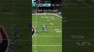 Welcome GT RUSSELL WILSON!!!!🔥🔥💪💪😱#youtube #shorts #gaming #shortsvideo #madden #gamer