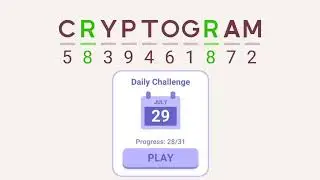 Cryptogram Daily Challenge July 29 2024 - 'Welcome to Sydney' Answers