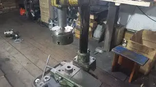 Фрезерный станок из сверлильного Часть1.