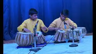 Tabla performance by Bhav Sur Taal students! abhigyan & pratham ! Tabla jugalbandi