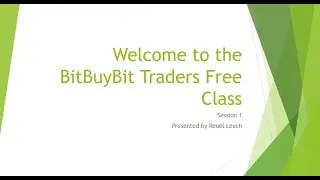 Session 1B BitbuyBit Free Crypto Trading Course