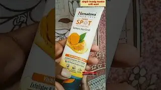 #review /NEW Himalaya spot clearing turmeric facescrub #himalaya facescrub#facescrub #turmeric scrub