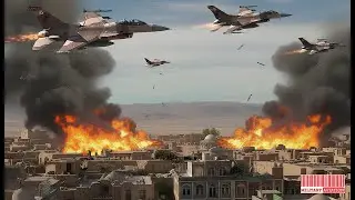 Напряженность между США и Ираном обостряется! Десятки американских истребителей F-16 летят на полной