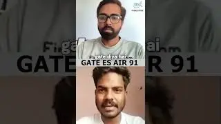 GATE #environmentalscience Topper On His Academic Background #iit #btech #mtech