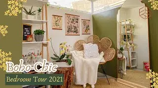 BOHO-CHIC BEDROOM TOUR 2021 | Angelee Paz