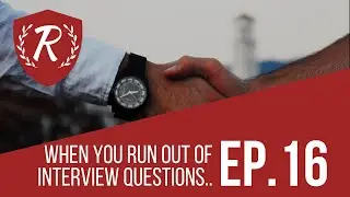 When You Run Out Of Interview Questions 📋... #AskARecruiter EP.16