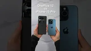 OnePlus 12 vs iPhone 15 Pro Camera Comparison!