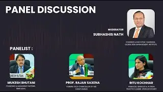 Session 5 |Panel Discussion |Model Risk Code |Global Risk Management Institute |MRC