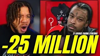 21 Savage LOST 25 Million Spotify Streams After BOT PURGE