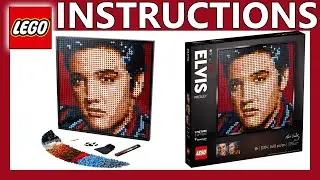 LEGO Instructions | Elvis Presley &ldquo;The King&rdquo; | 31204 | LEGO Art 2022
