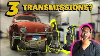 K-Swap Renault Dauphine gets a Transmission!.... or 3?