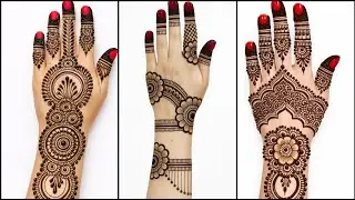 Very beautiful stylish backhand mehndi designs|trending mehndi designs|simple mehandi design hands