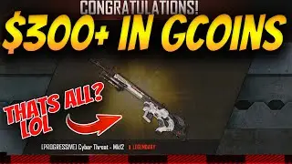 Spending Over $300 in G-Coins on Pubg Console !