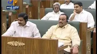 Assembly Sessions | YCP Leaders Stages Protest To Discuss Over Mirchi Farmers Problem