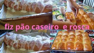 Venha comigo fazer um pão caseiro 🙏☺️💫