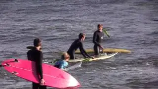Mavericks Invitational surf contest paddle out 2012/2013